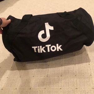 TikTok small duffel bag